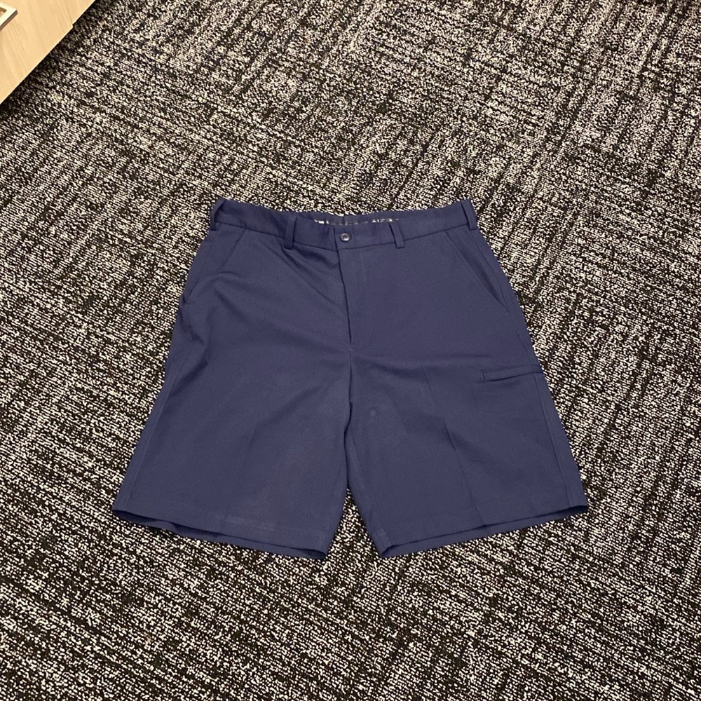 Pebble Beach Navy Blue Men's Golf Shorts